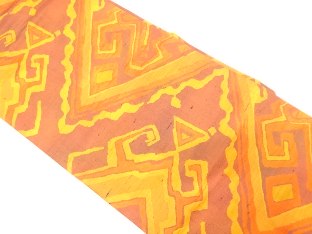 JAPANESE NAGOYA OBI / TSUMUGI / WOVEN SARASA